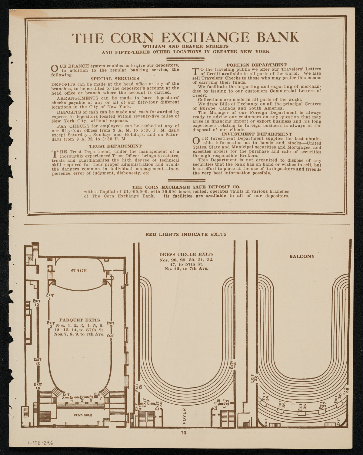 Ina Bourskaya, Elly Ney, Bronislaw Huberman, and Joseph Schwarz, January 12, 1924, program page 11