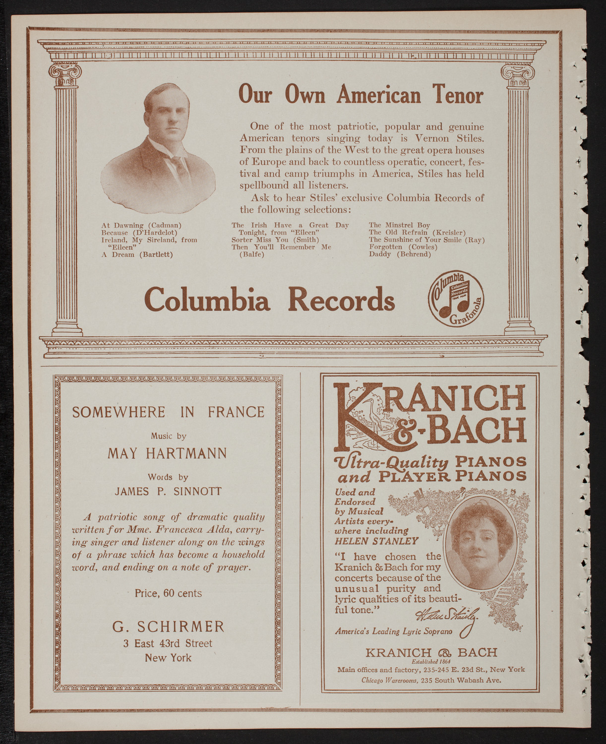 Mendelssohn Glee Club, February 5, 1918, program page 6