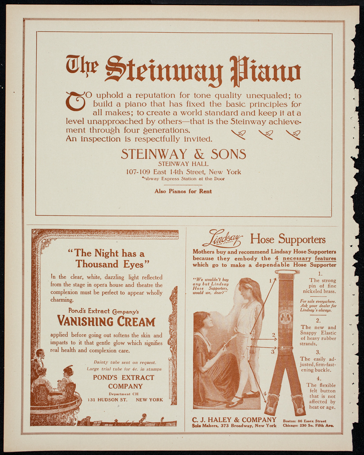 Burton Holmes Travelogue: Panama, February 3, 1914, program page 4