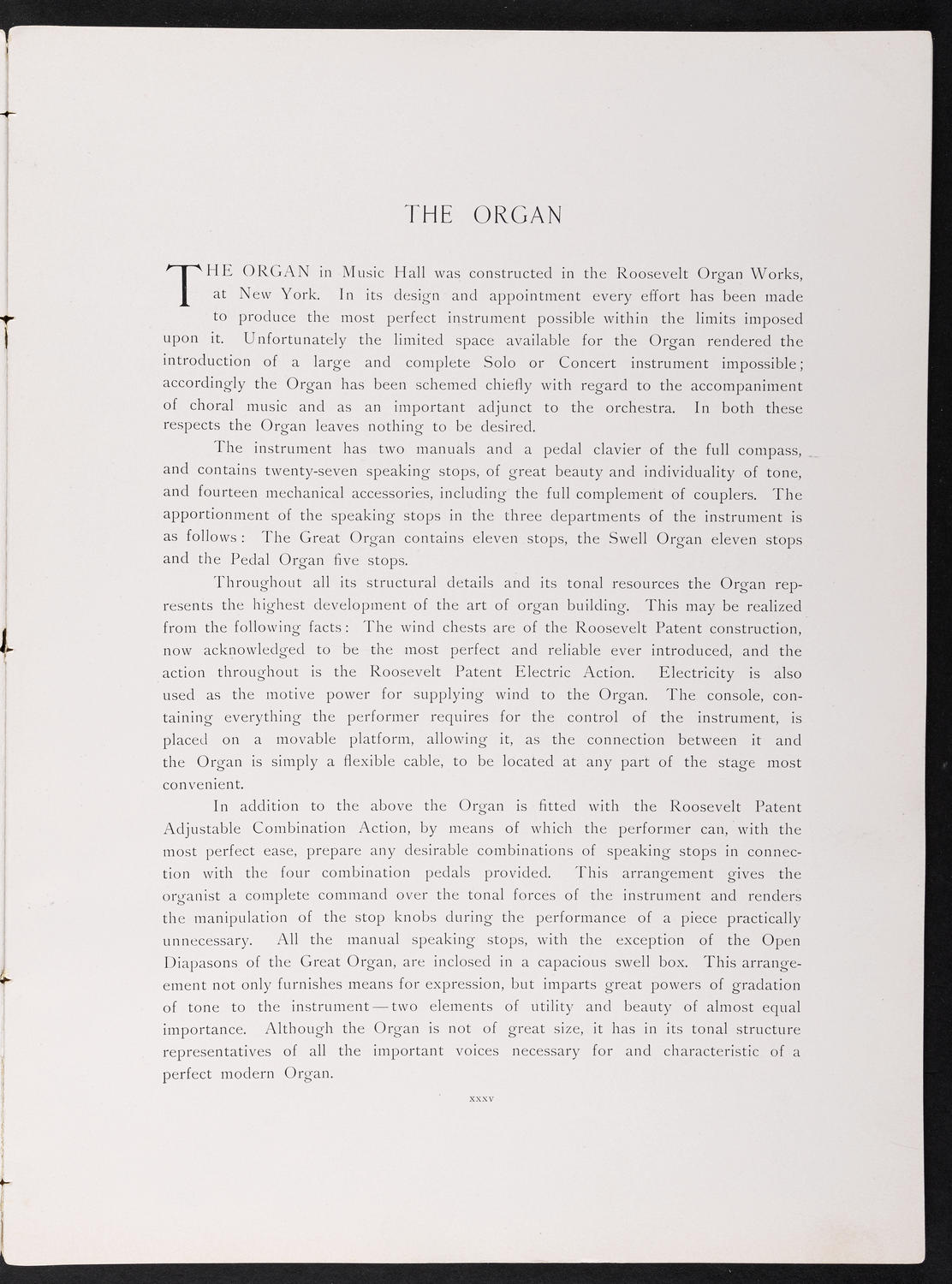 Opening Week Music Festival: Opening Night of Carnegie Hall, May 5, 1891, souvenir program page 46