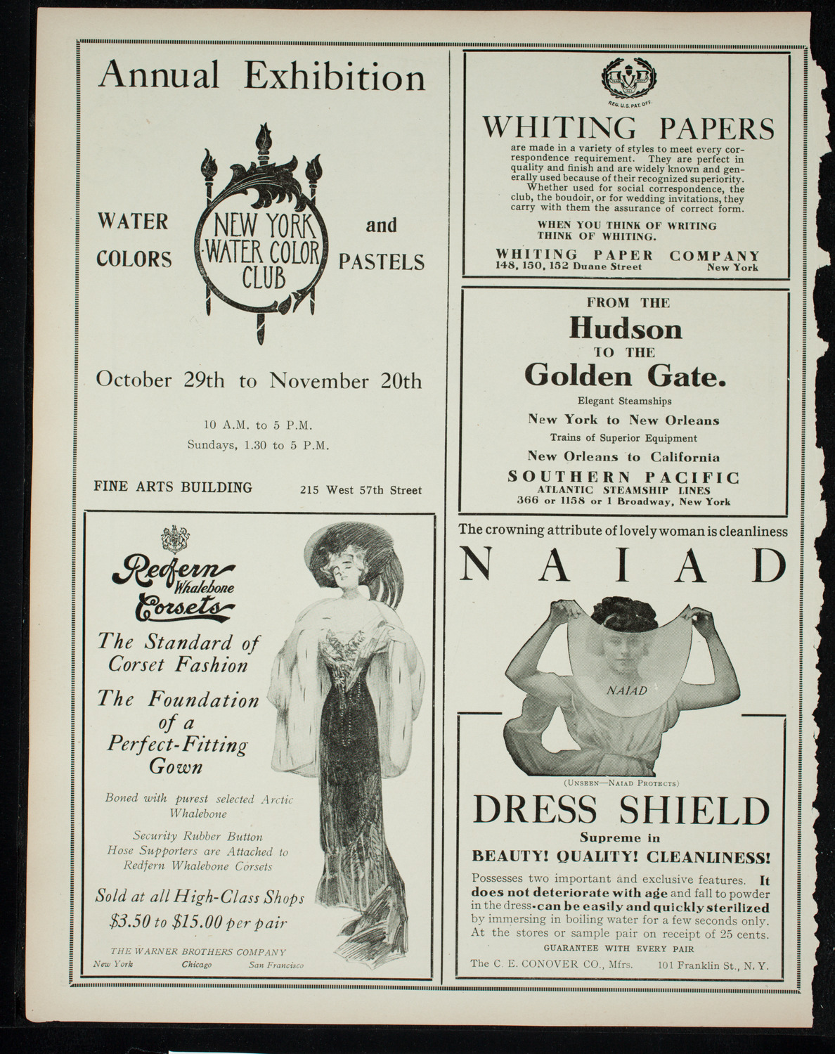 Boston Symphony Orchestra, November 10, 1910, program page 2