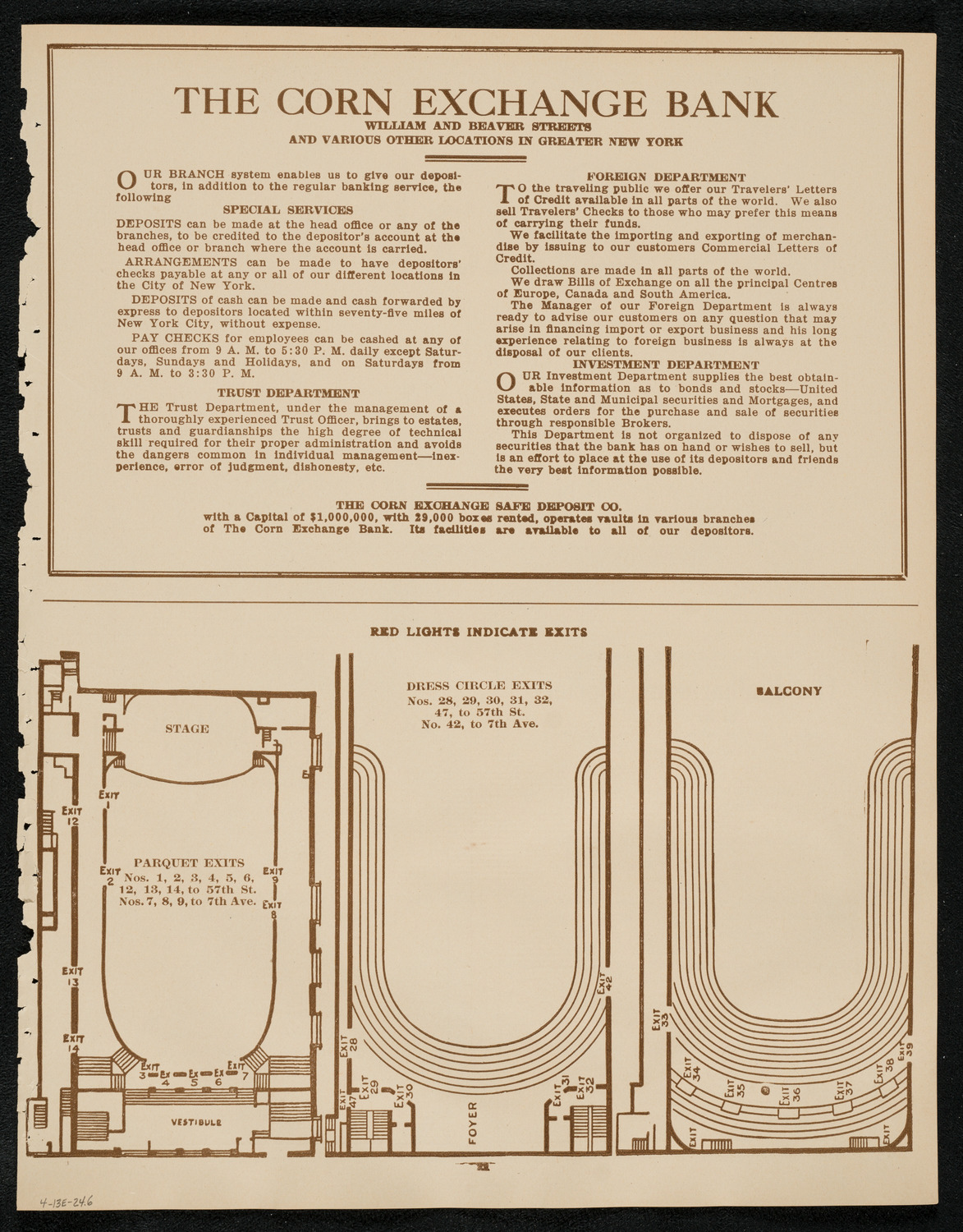 Benefit: Jewish Home for Convalescents, April 13, 1924, program page 11