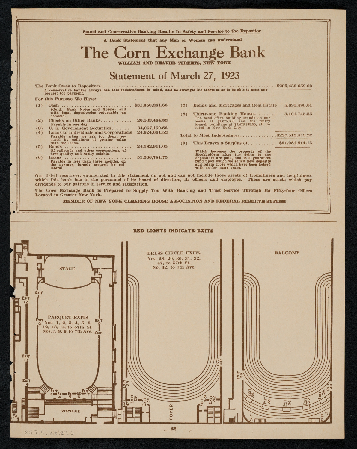 Harvard Glee Club, April 14, 1923, program page 11