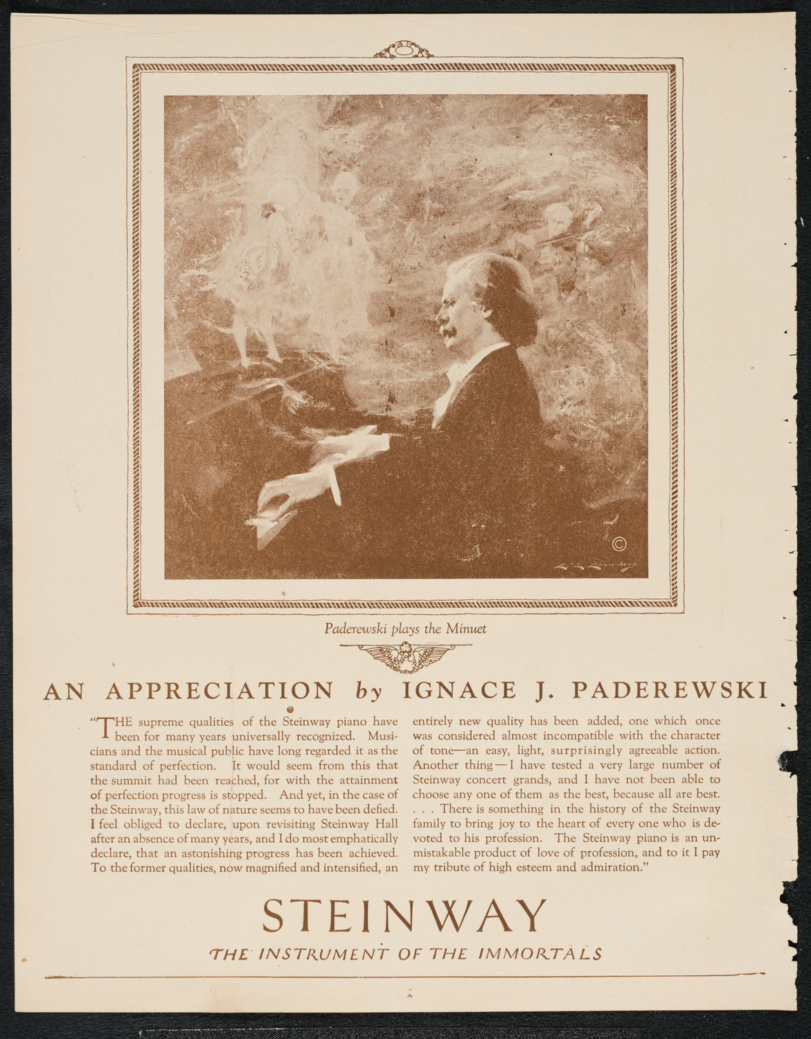 City Symphony Orchestra, December 11, 1922, program page 4