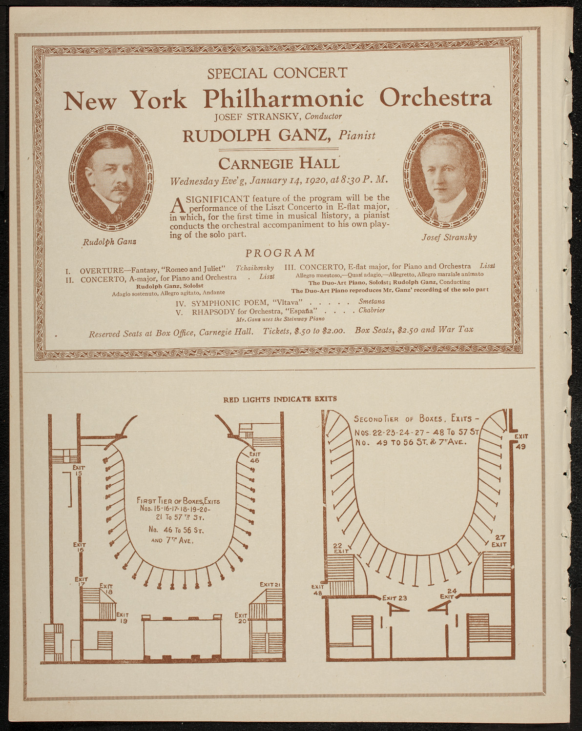 Burton Holmes Travelogue: Belgium, January 11, 1920, program page 10