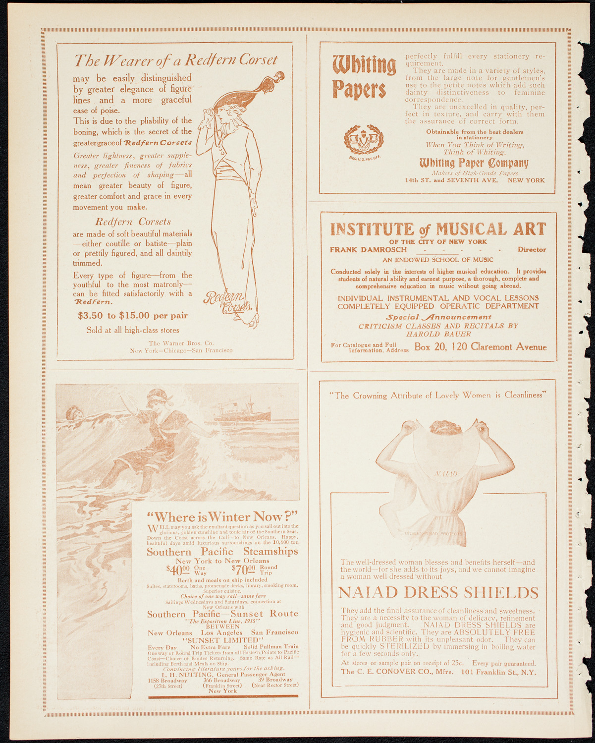 Alice Nielsen and Jean Gerardy, January 18, 1914, program page 2
