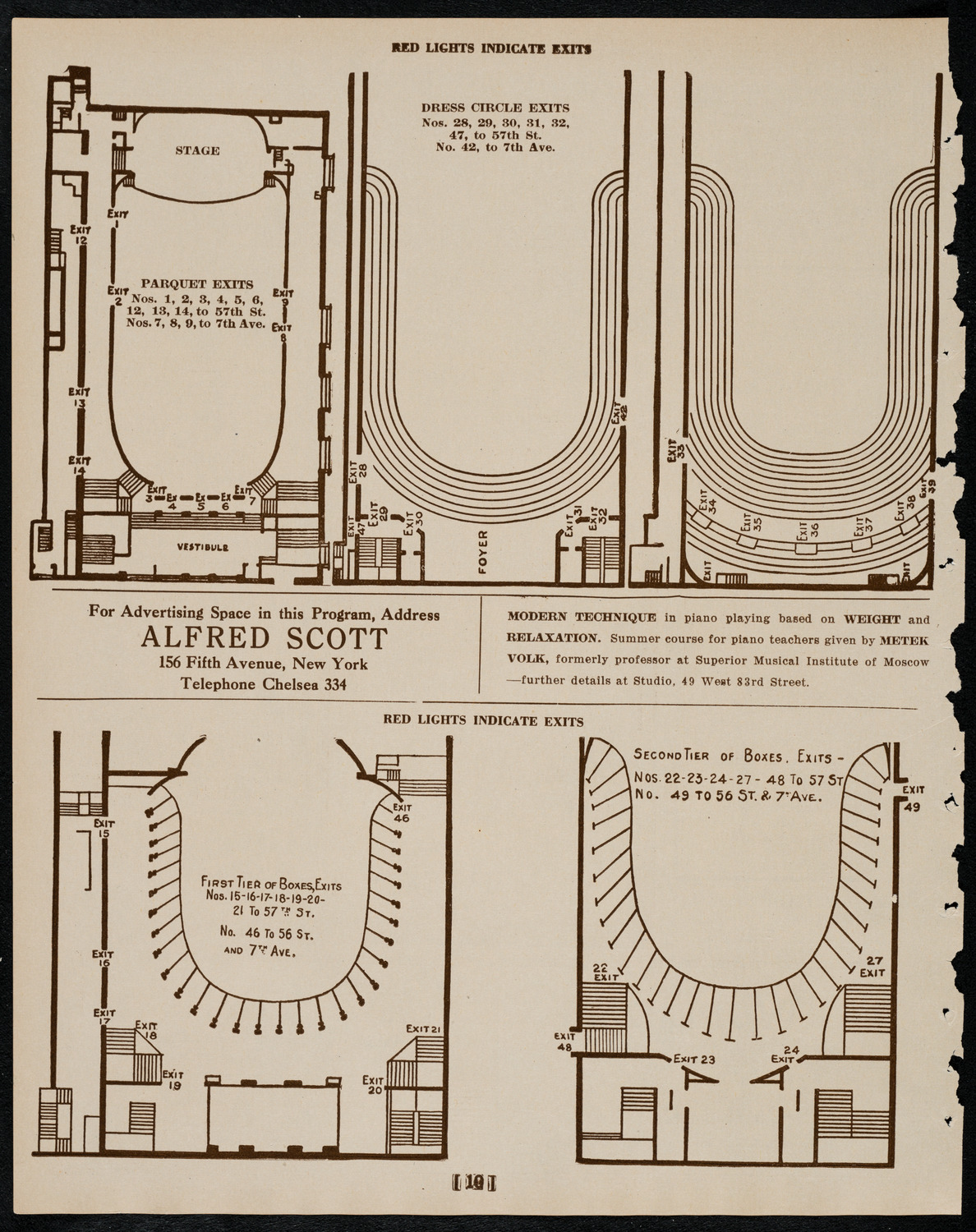New York Symphony Orchestra, March 9, 1922, program page 10
