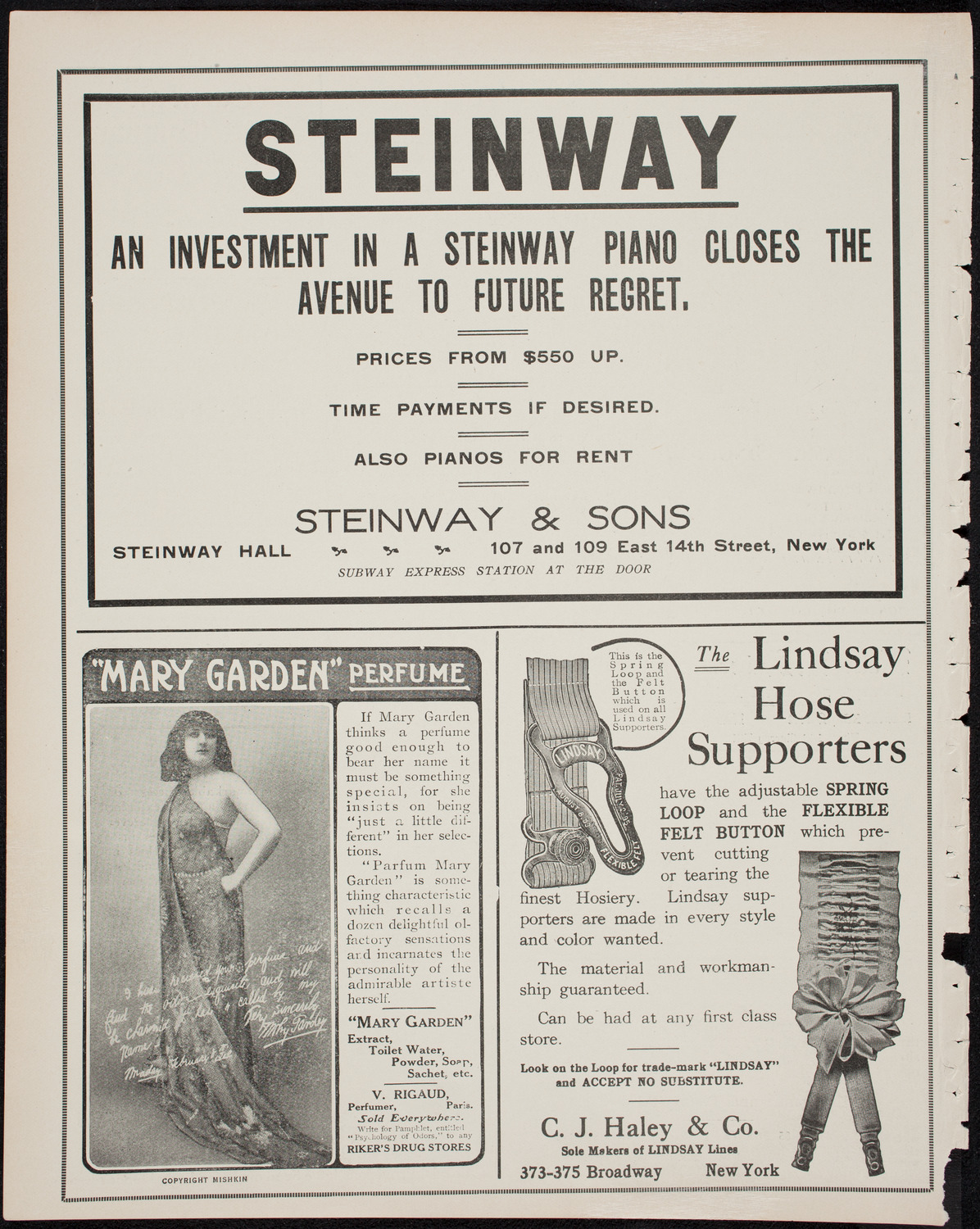 Adeline Genée with The Morris Dancers and The Nahan Franko Symphony Orchestra, May 4, 1911, program page 4