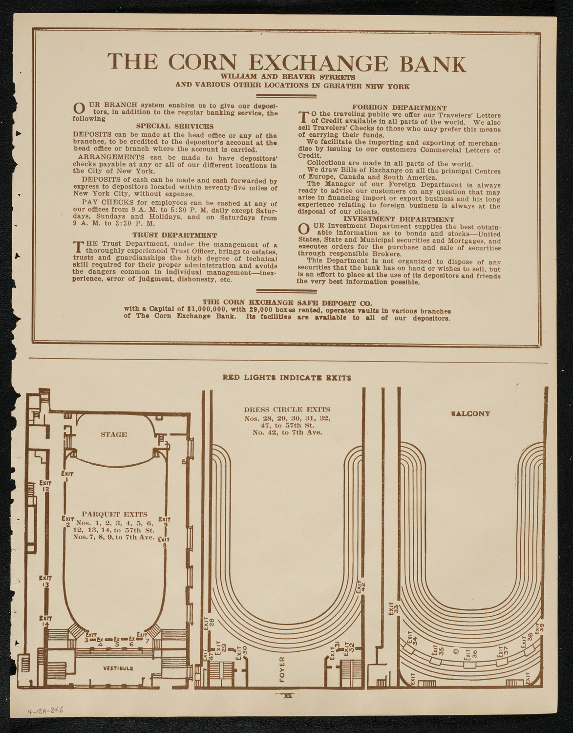 Chalif Russian School of Dancing, April 12, 1924, program page 11