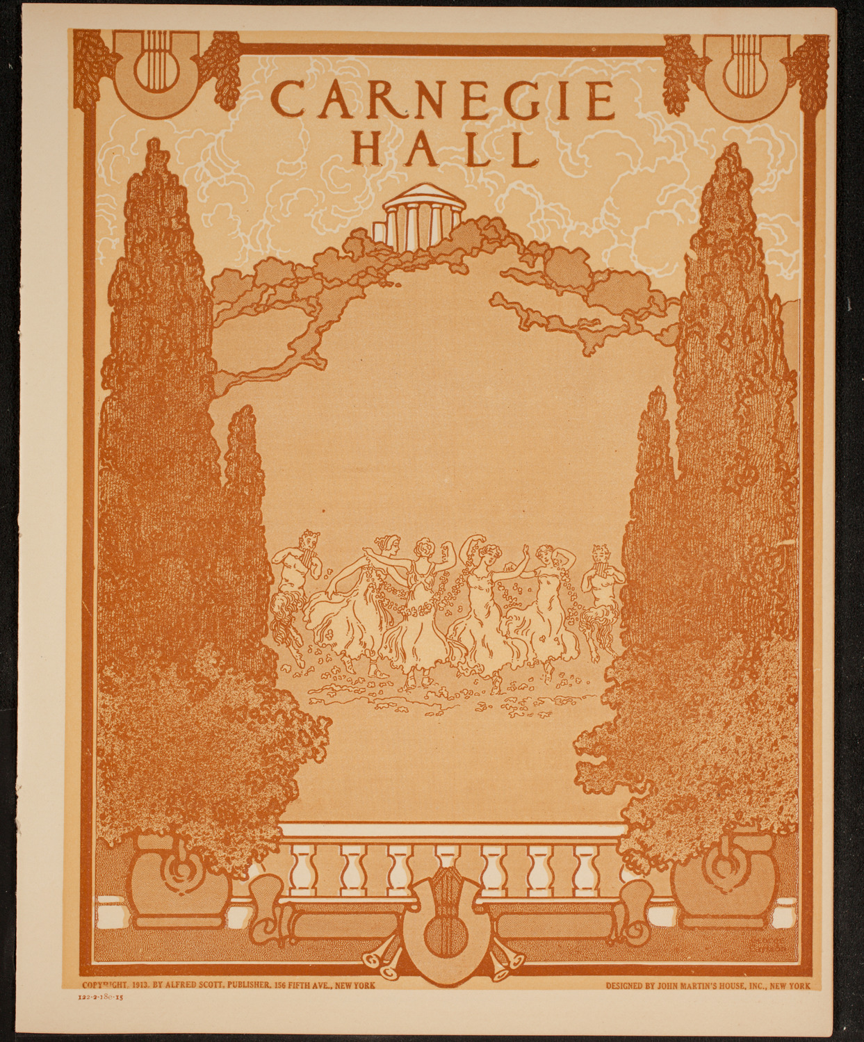 Boston Symphony Orchestra, February 18, 1915, program page 1