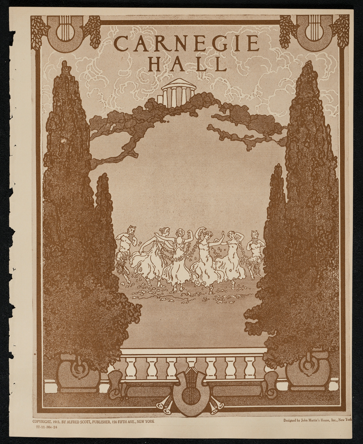 Newman Traveltalks: Ceylon and Singapore, November 30, 1924, program page 1