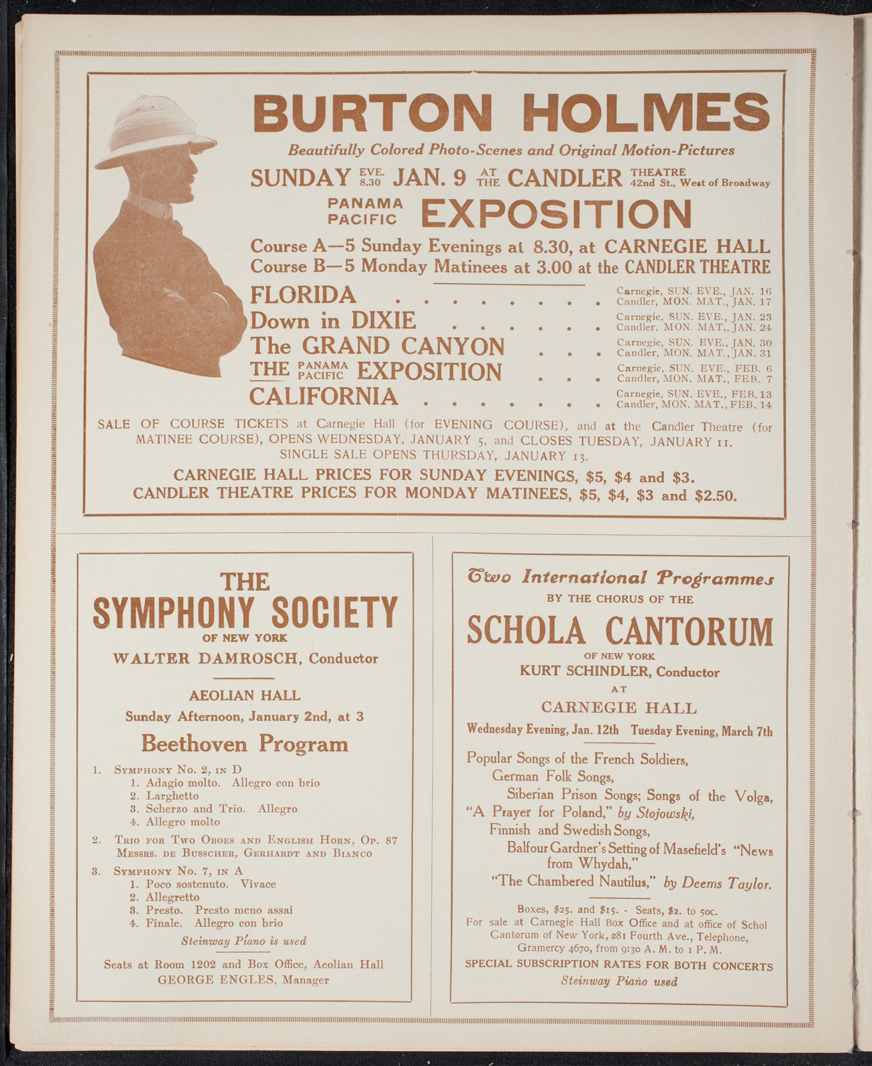 Oratorio Society of New York, December 28, 1915, program page 8