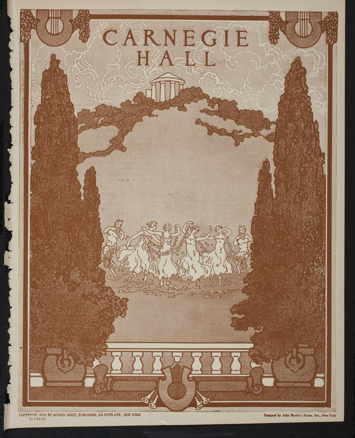 New York Philharmonic, January 4, 1918, program page 1