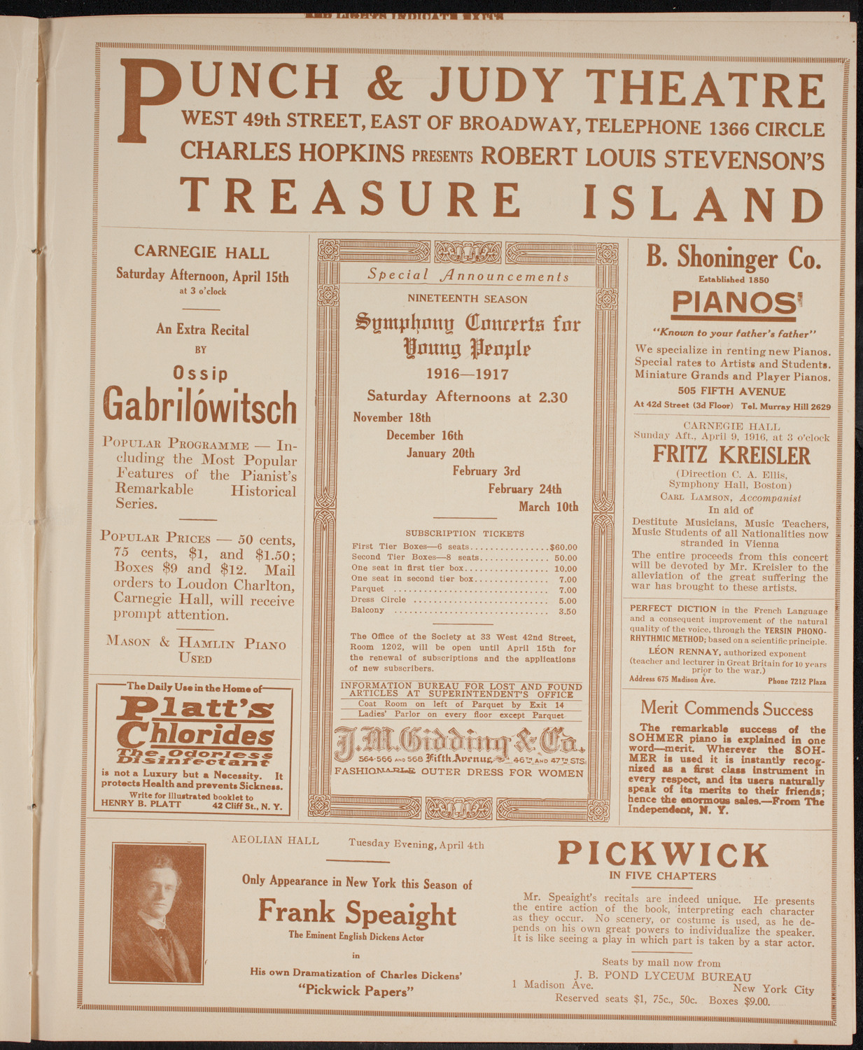 Newman Traveltalks: Peru, March 19, 1916, program page 9