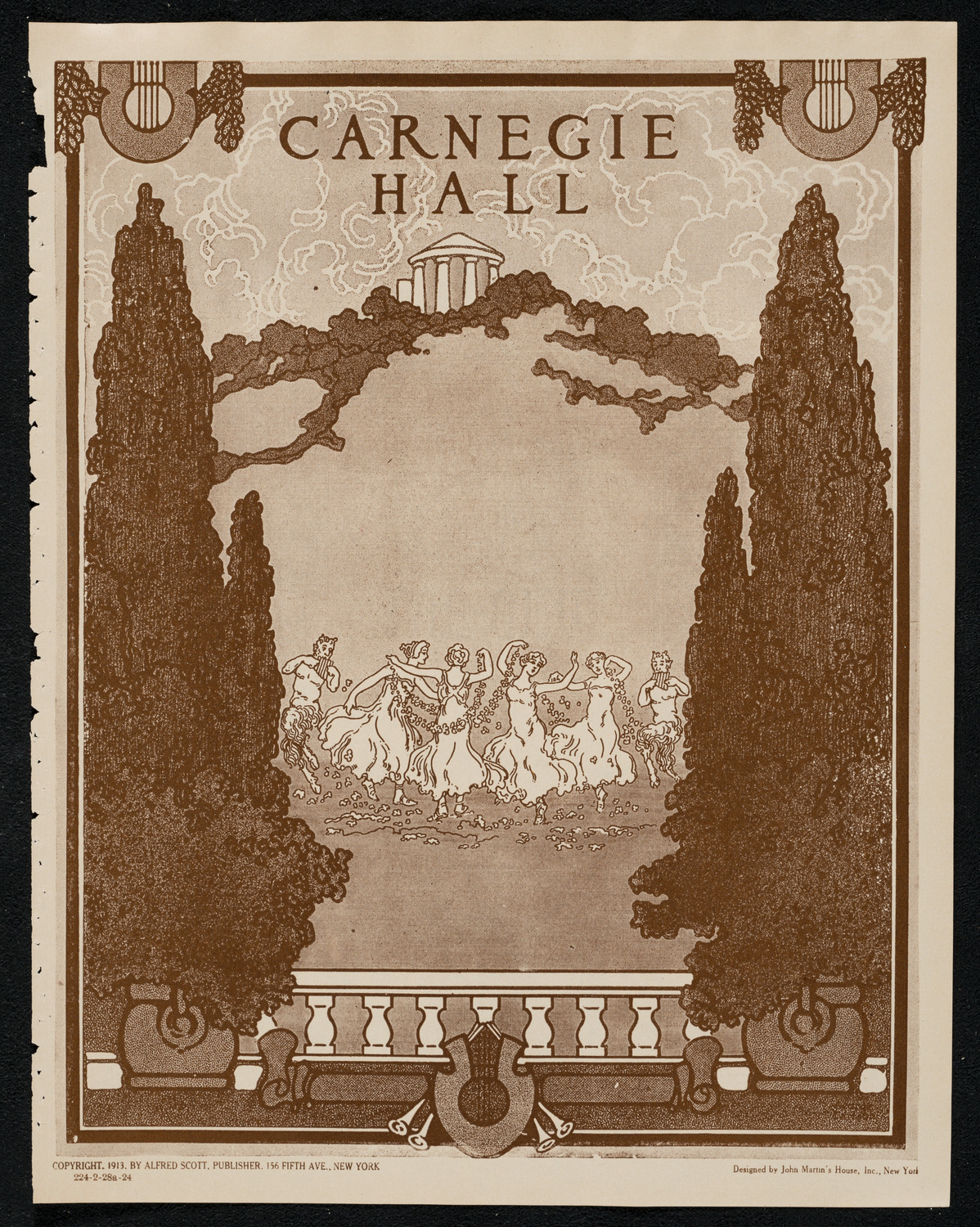 New York Symphony Orchestra, February 28, 1924, program page 1