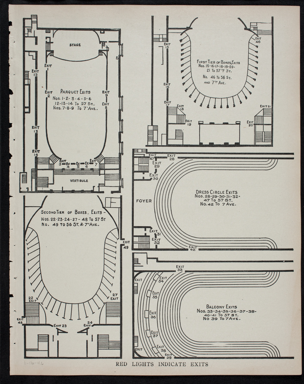 New York Philharmonic, November 17, 1911, program page 11