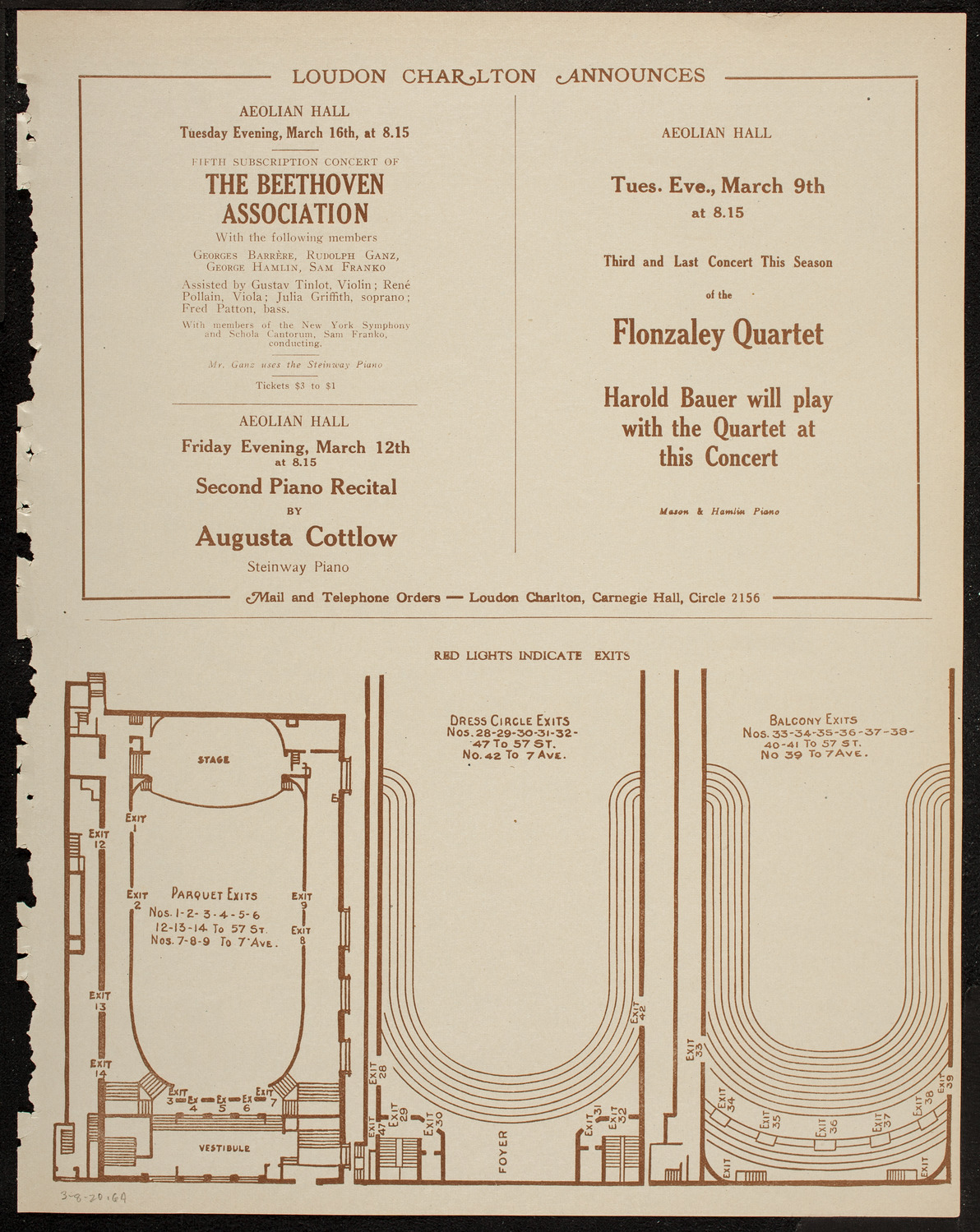 Sascha Culbertson, Violin, March 8, 1920, program page 11