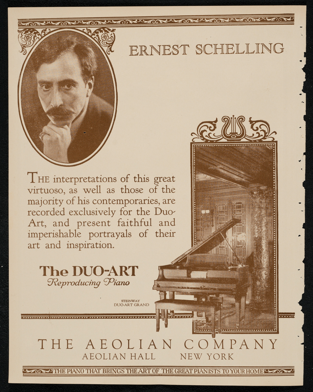 New York Philharmonic, February 8, 1924, program page 2