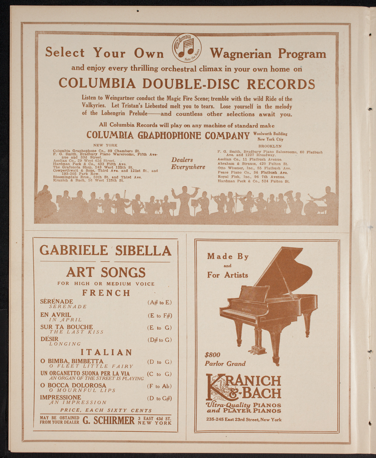Newman Traveltalks: Bolivia, March 26, 1916, program page 6