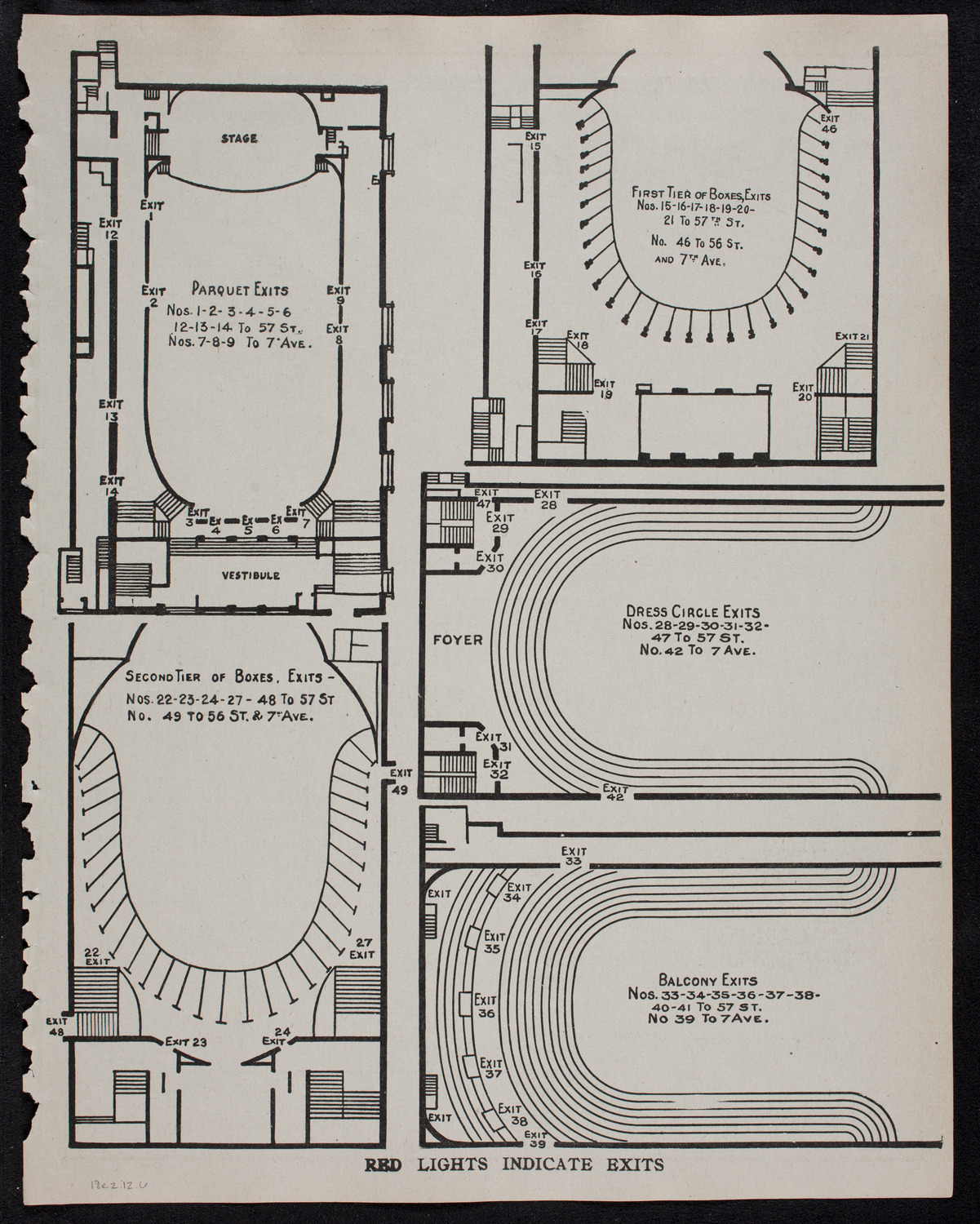 Burton Holmes Travelogue: Paris, February 18, 1912, program page 11