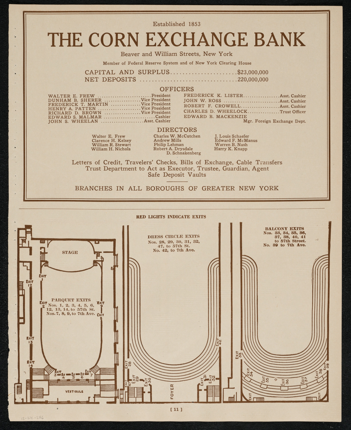 New York Philharmonic Students' Concert, December 31, 1924, program page 11