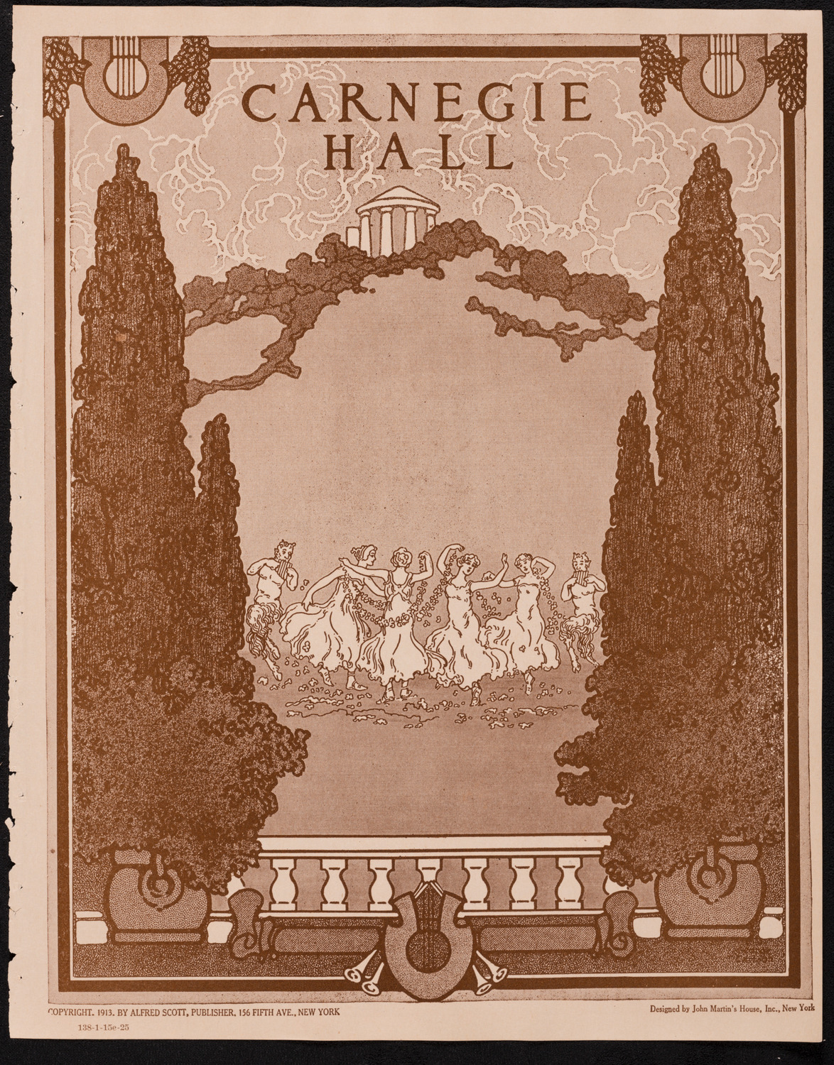 New York Philharmonic, January 15, 1925, program page 1