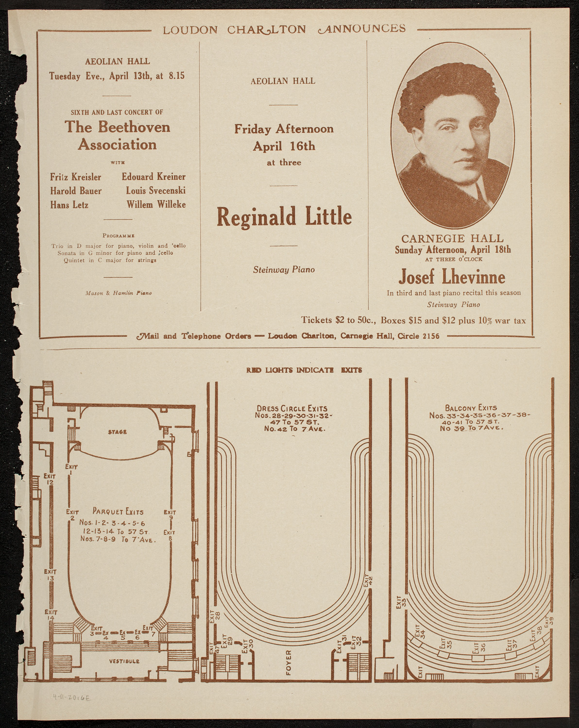 Gala Concert: Christine Langenhan, Orville Harrold, and Samuel Gardner, April 11, 1920, program page 11