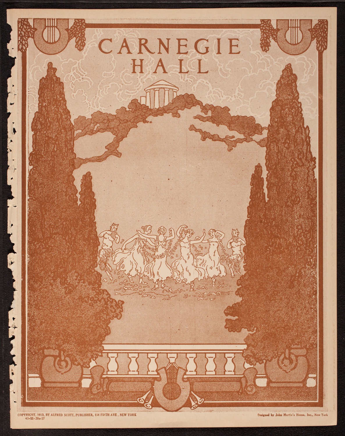 Meeting: The Humanitarian Cult, November 20, 1917, program page 1