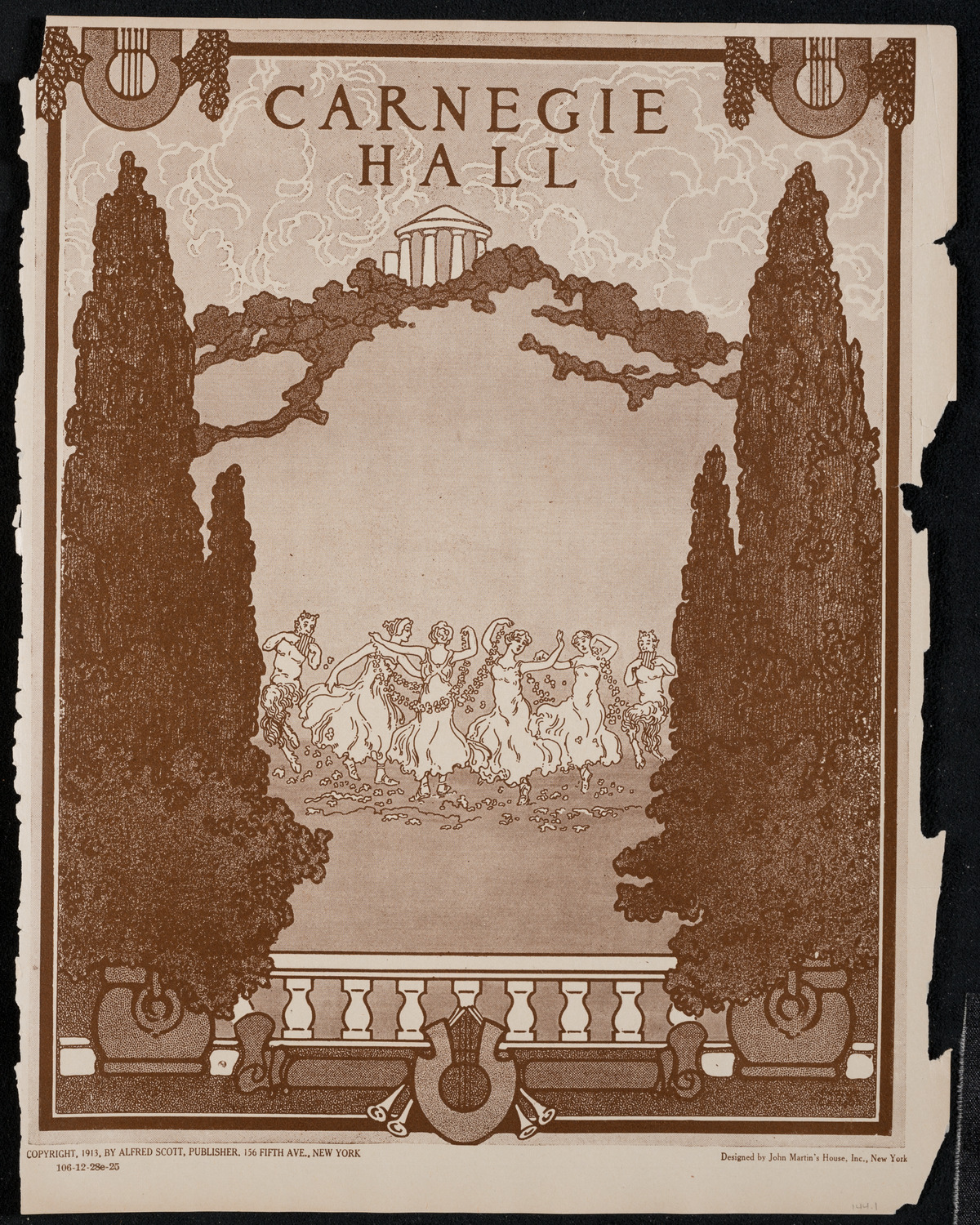 Maria Theresa, December 28, 1925, program page 1