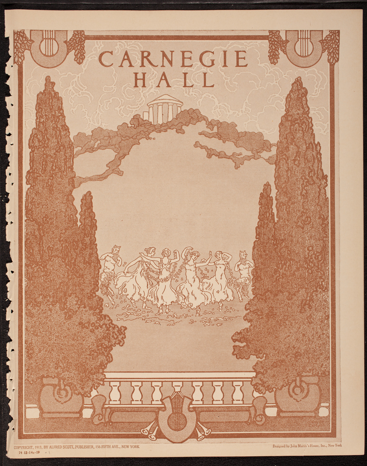 Newman Traveltalks: France Victorious, December 14, 1919, program page 1