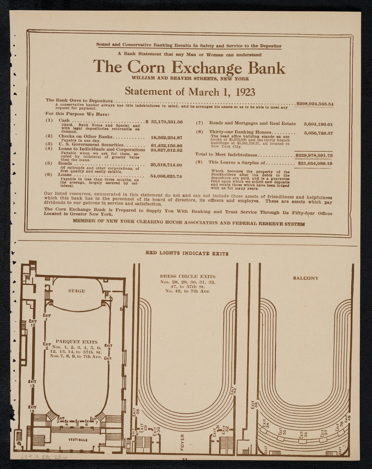 New York Symphony Orchestra, March 23, 1923, program page 11