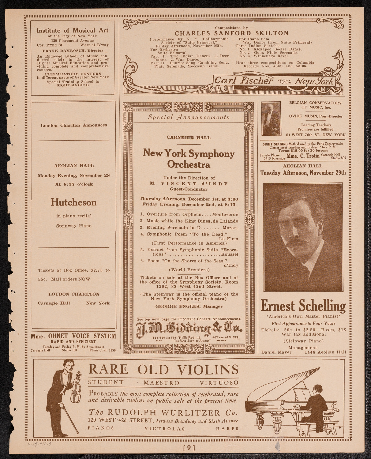 Newman Traveltalks: The Canadian Rockies, November 27, 1921, program page 9