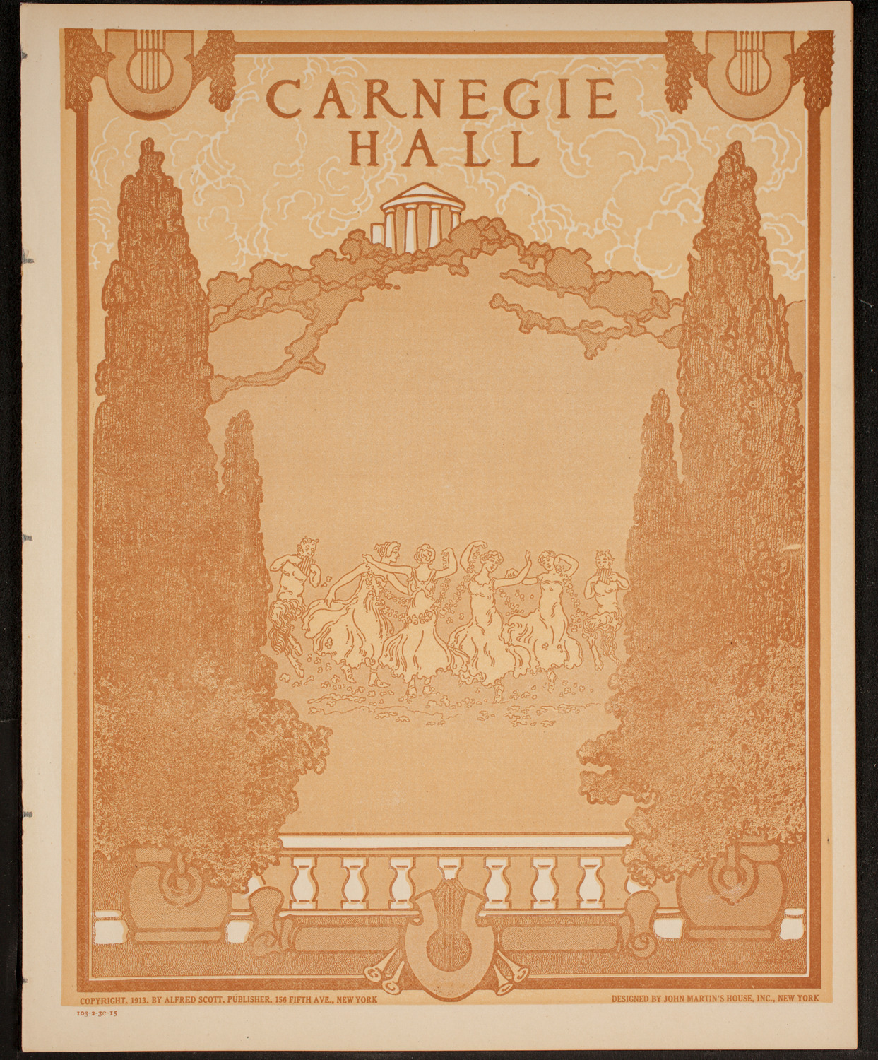 The Civic Forum, February 3, 1915, program page 1