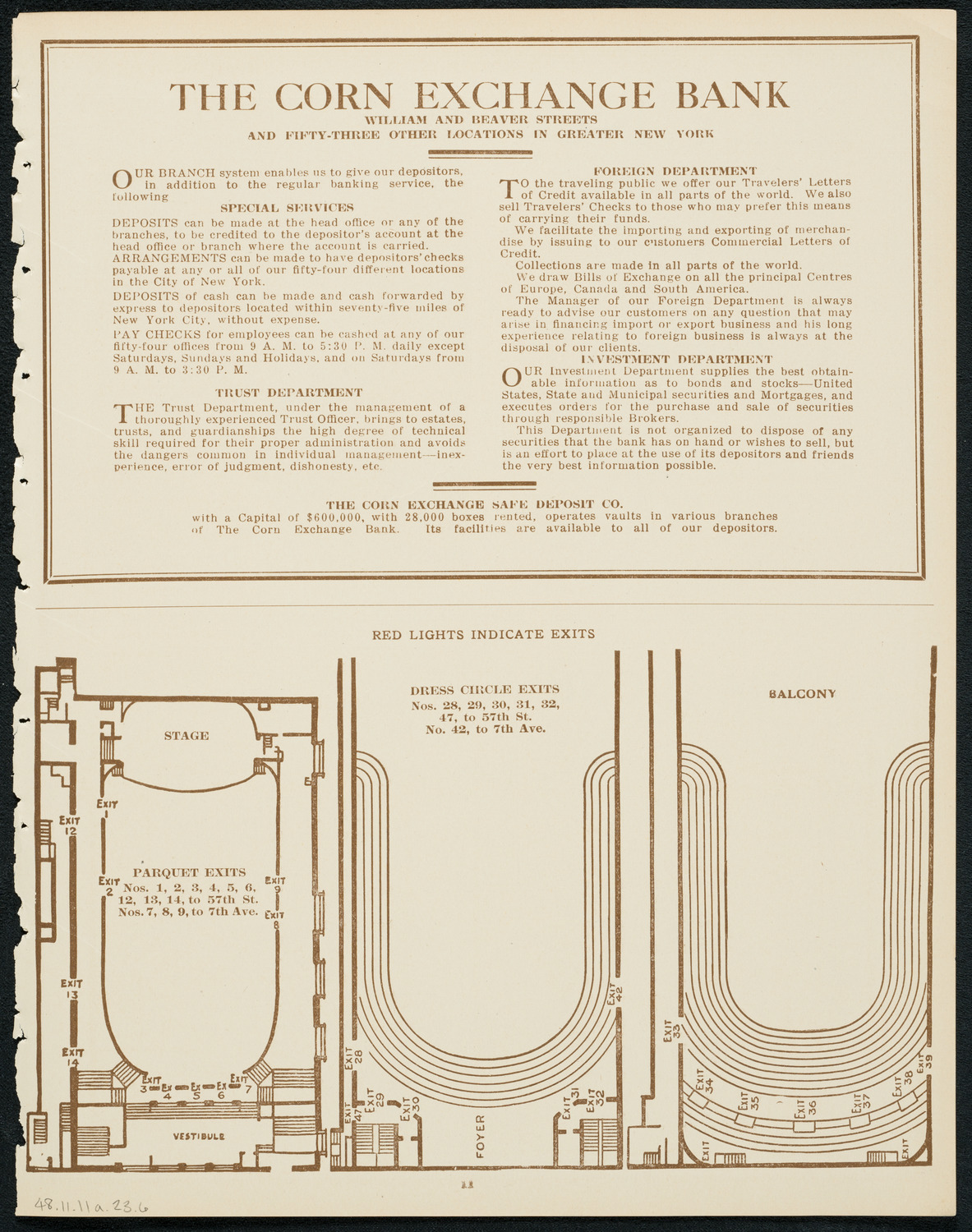 Reinald Werrenrath, Baritone, November 11, 1923, program page 11