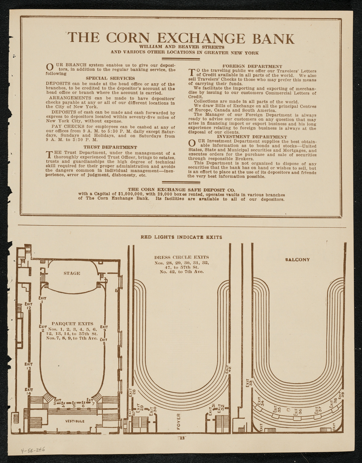 New York Philharmonic, April 5, 1924, program page 11