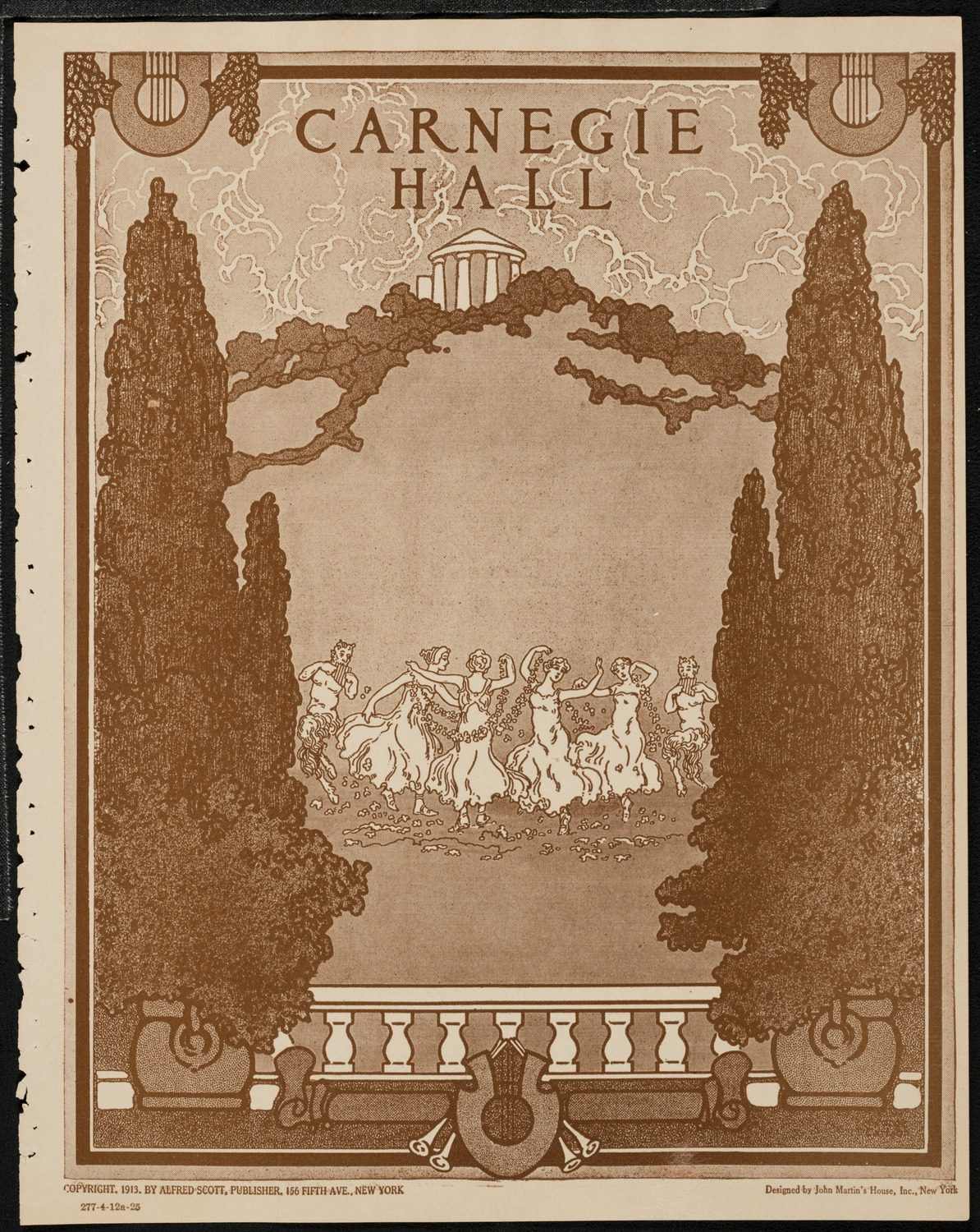 Jewish Teachers' Seminary Annual Concert, April 12, 1925, program page 1