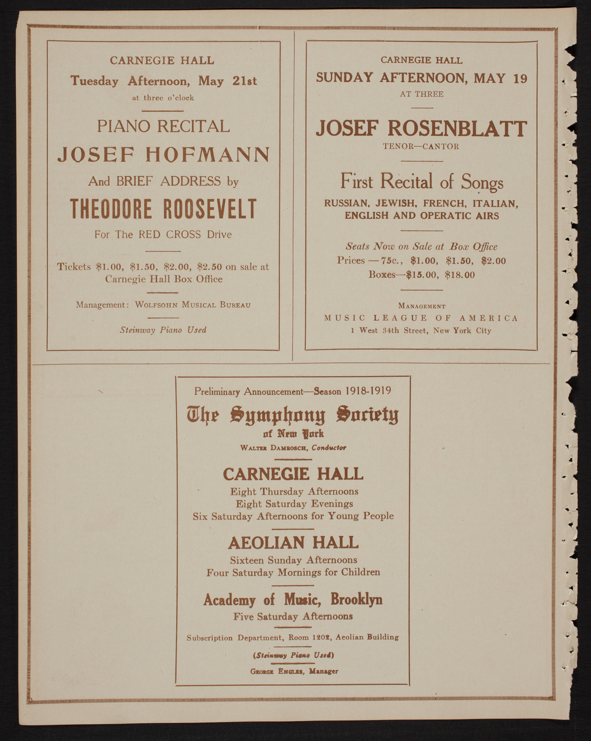 Karl Marx 100th Anniversary Celebration, May 5, 1918, program page 8