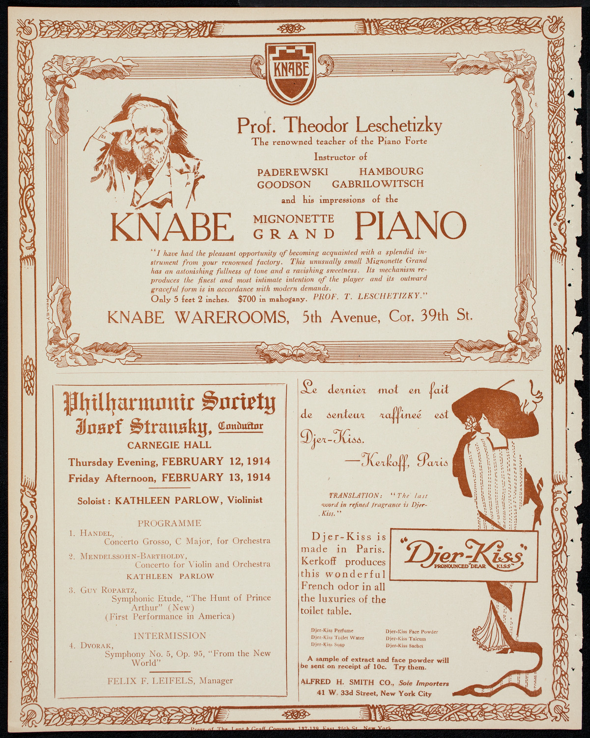 Burton Holmes Travelogue: Japan in Korea, February 8, 1914, program page 12