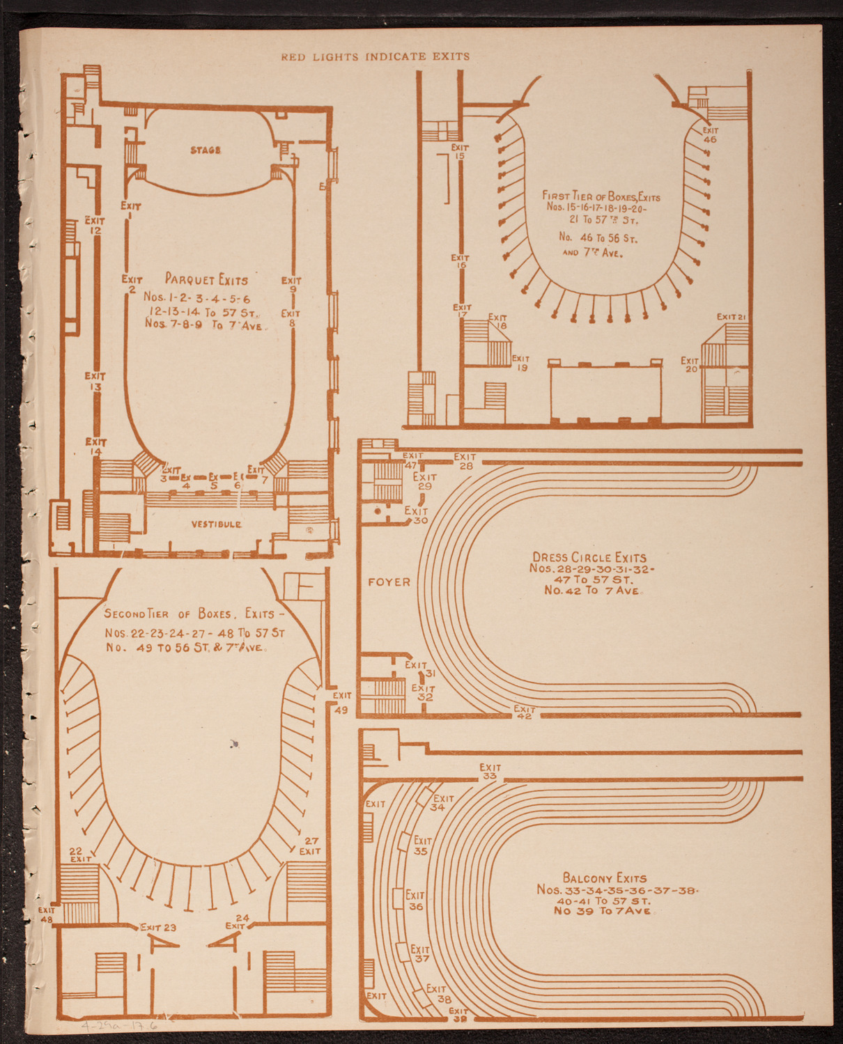 Frank Loubet's Orchestra, April 29, 1917, program page 11