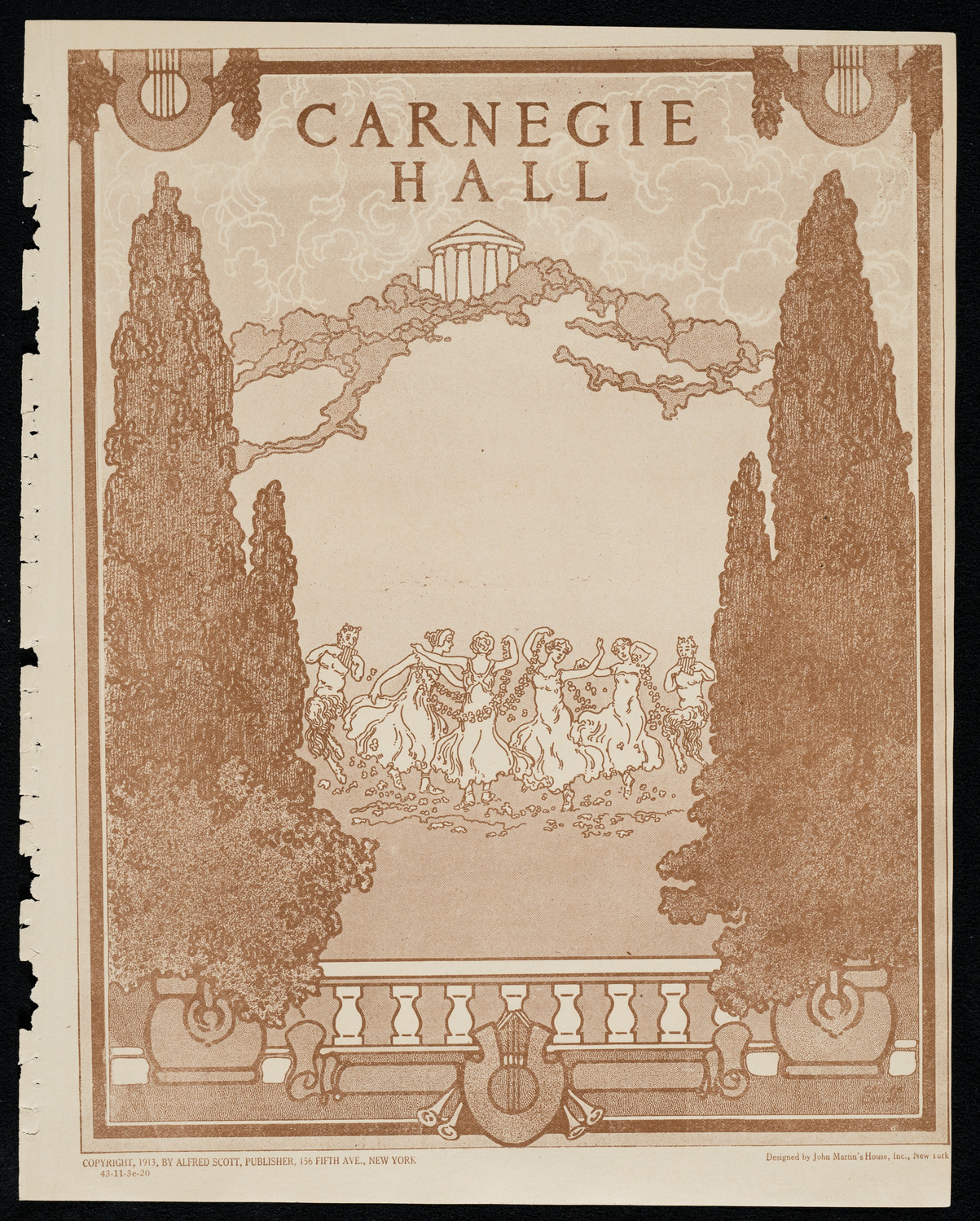 Jacques Pintel, Piano, November 3, 1920, program page 1
