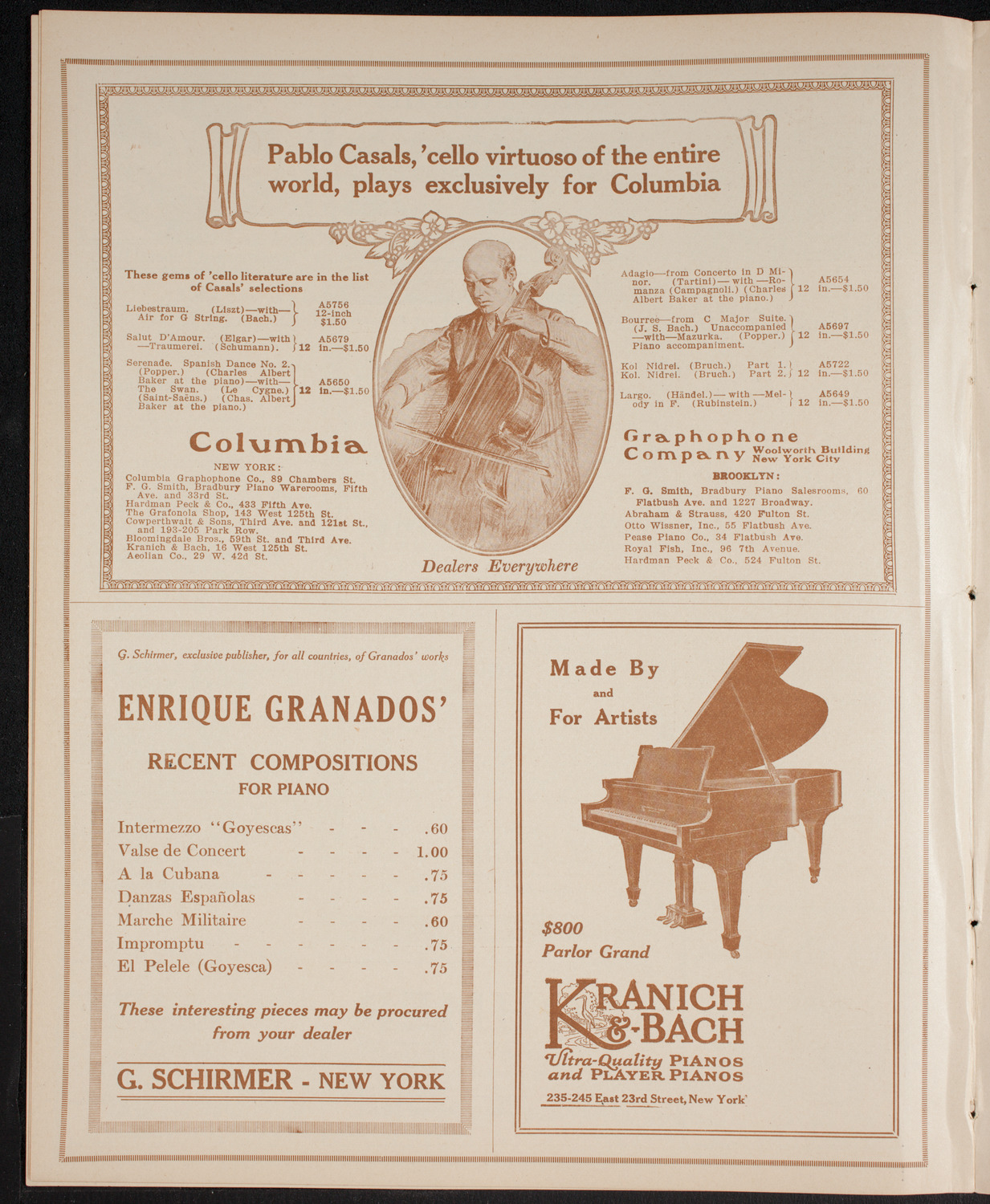 Newman Traveltalks: Chile, March 12, 1916, program page 6