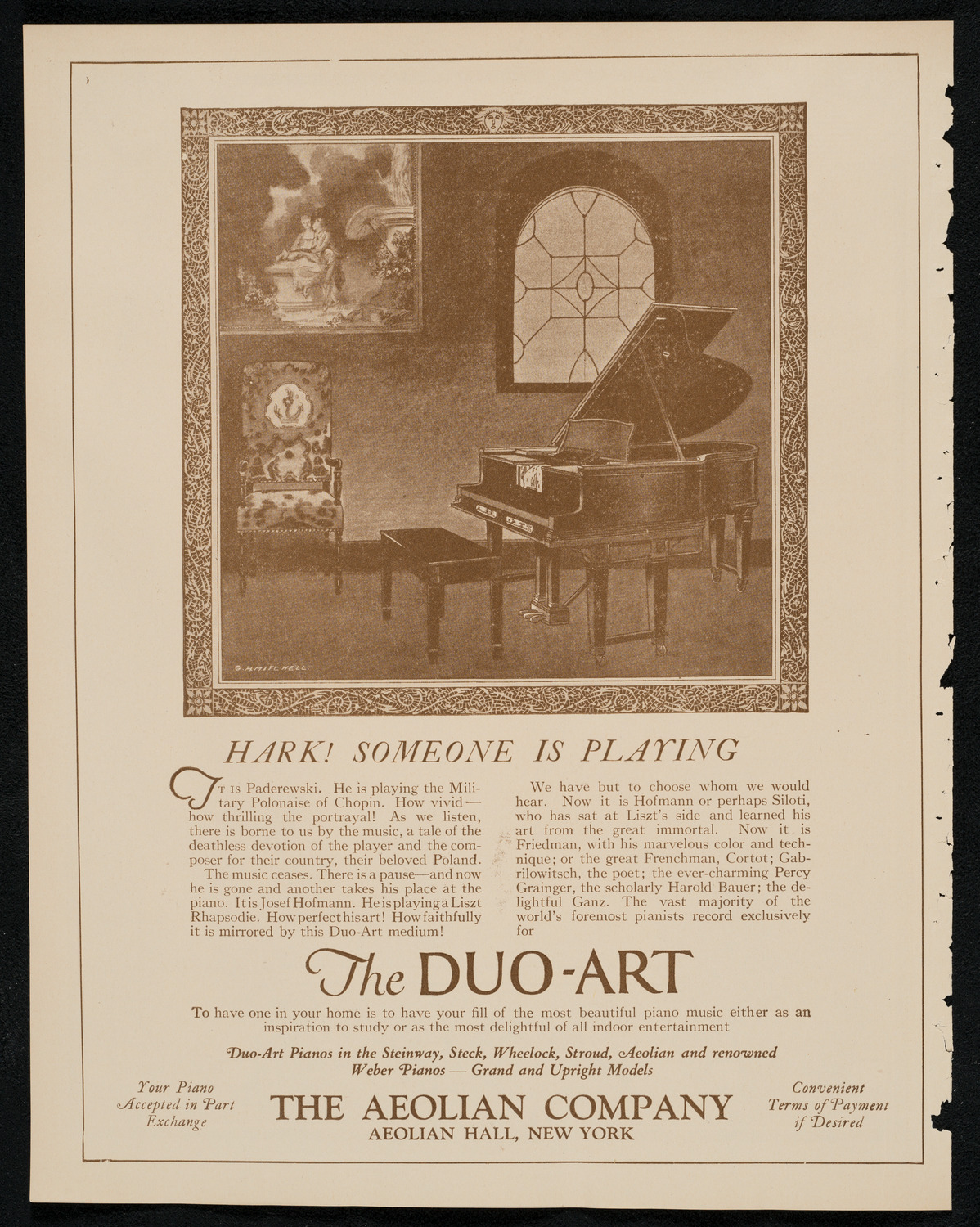 Benefit: Music and Art Lovers' Club, January 8, 1924, program page 2