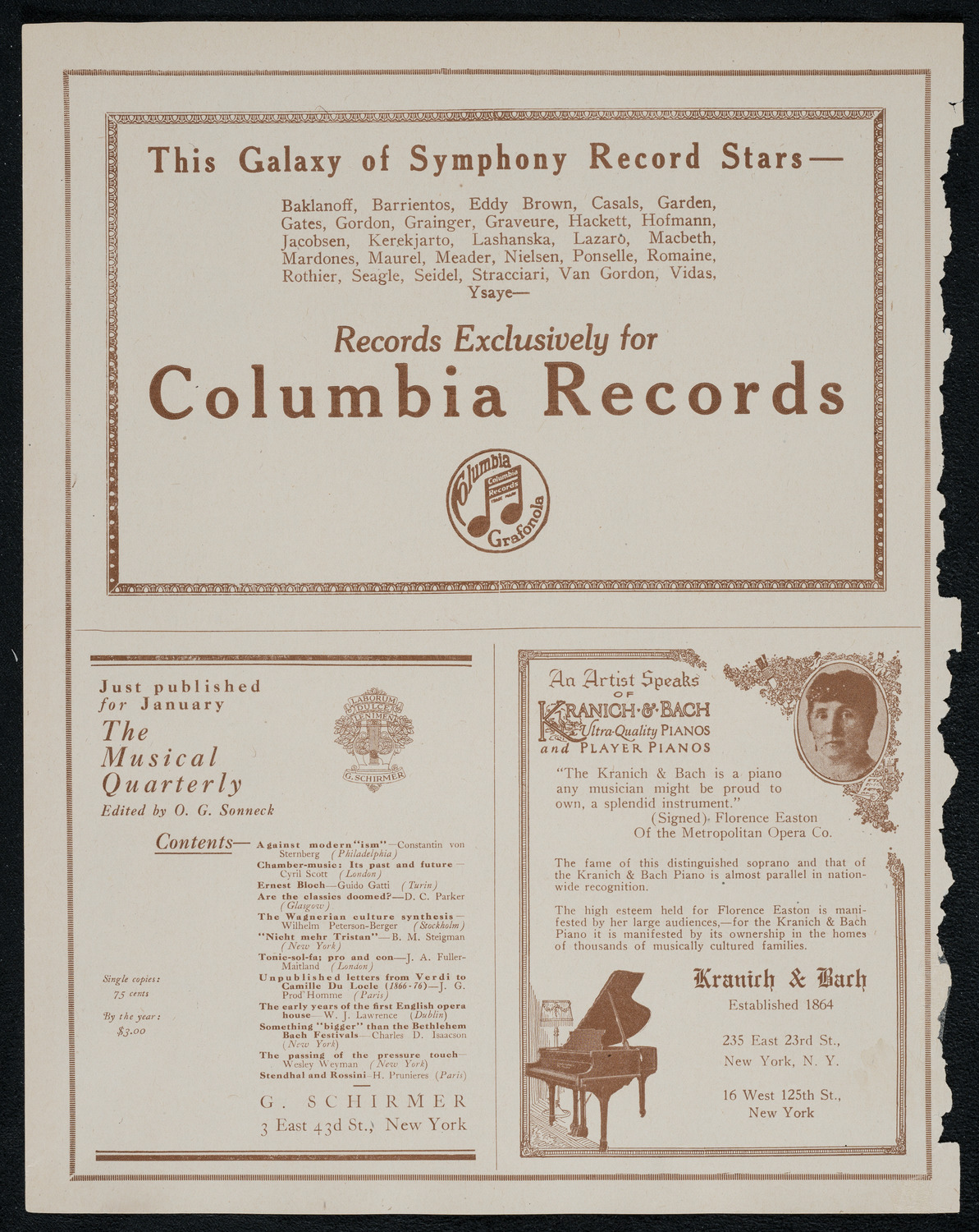 Benefit: National Board of Review of Motion Pictures Children's Fund, January 21, 1921, program page 6