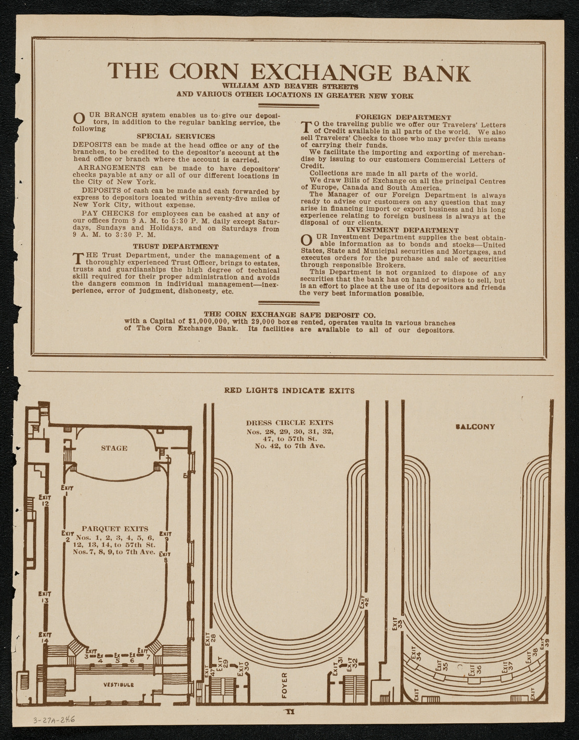 New York Symphony Orchestra, March 27, 1924, program page 11