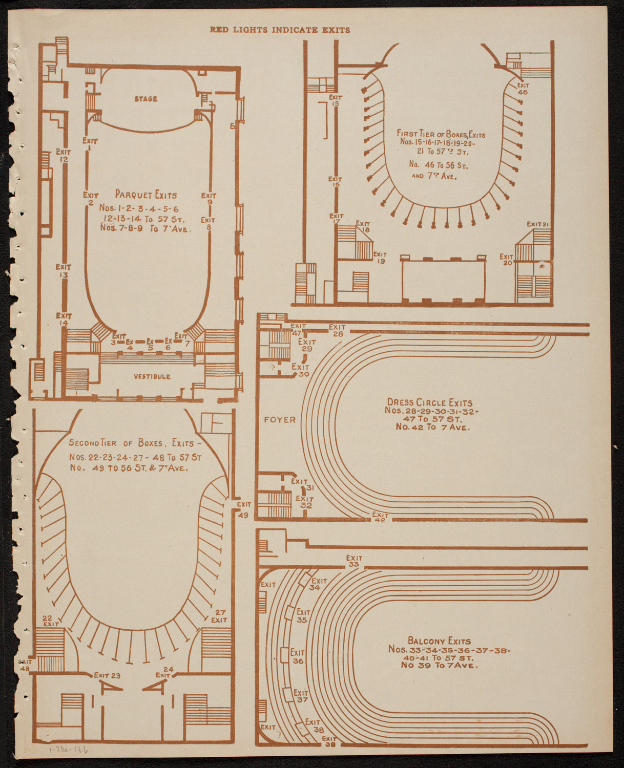 Leo, Jan, and Mischel Cherniavsky, January 23, 1917, program page 11