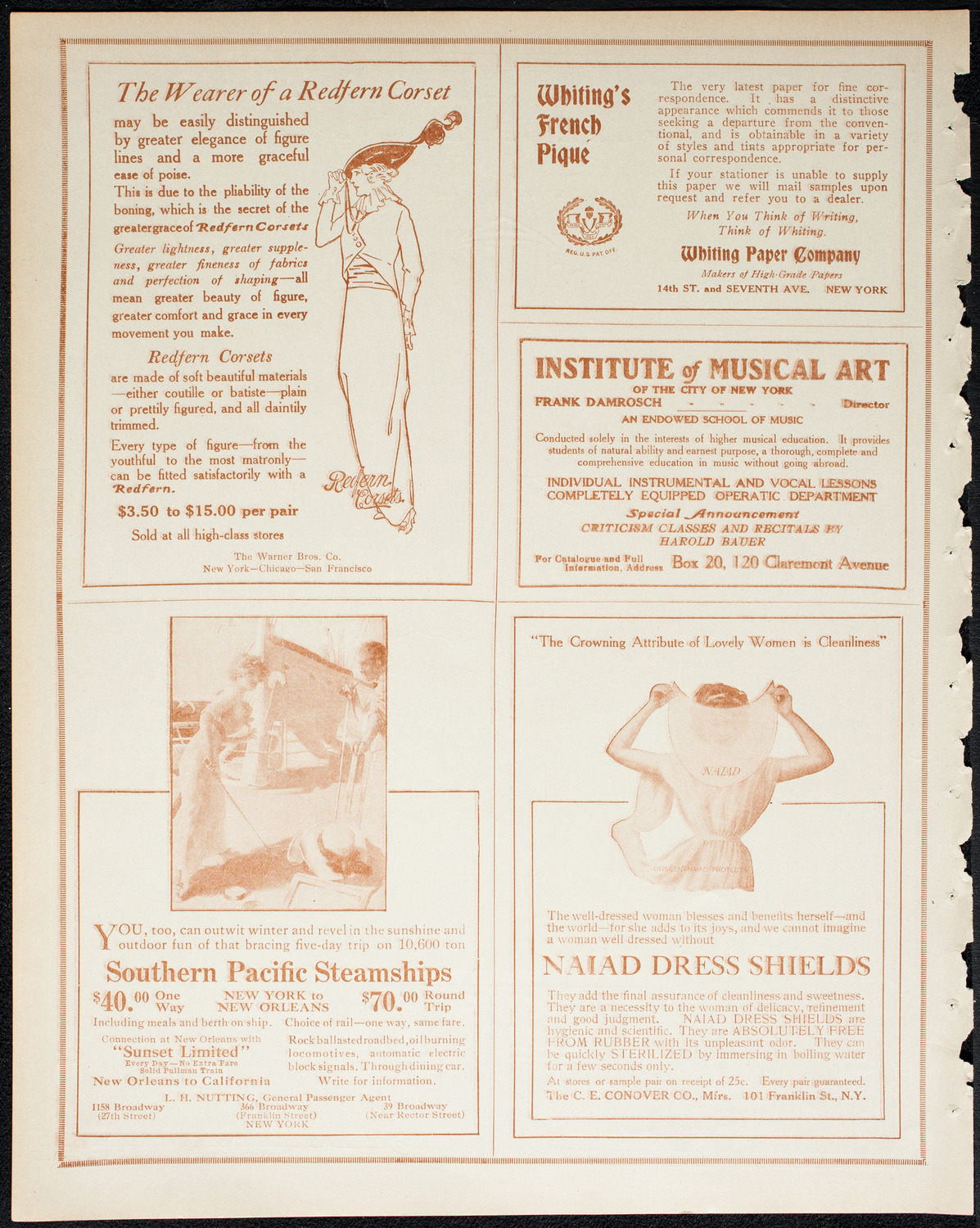 Boston Symphony Orchestra, March 21, 1914, program page 2