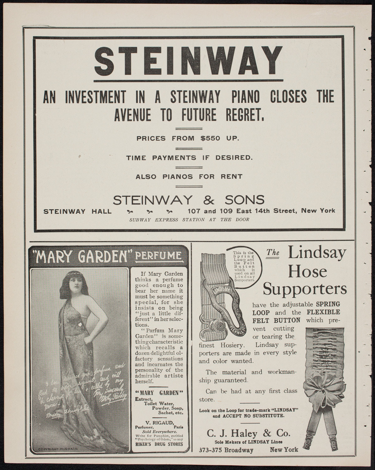 Boston Symphony Orchestra, March 23, 1911, program page 4