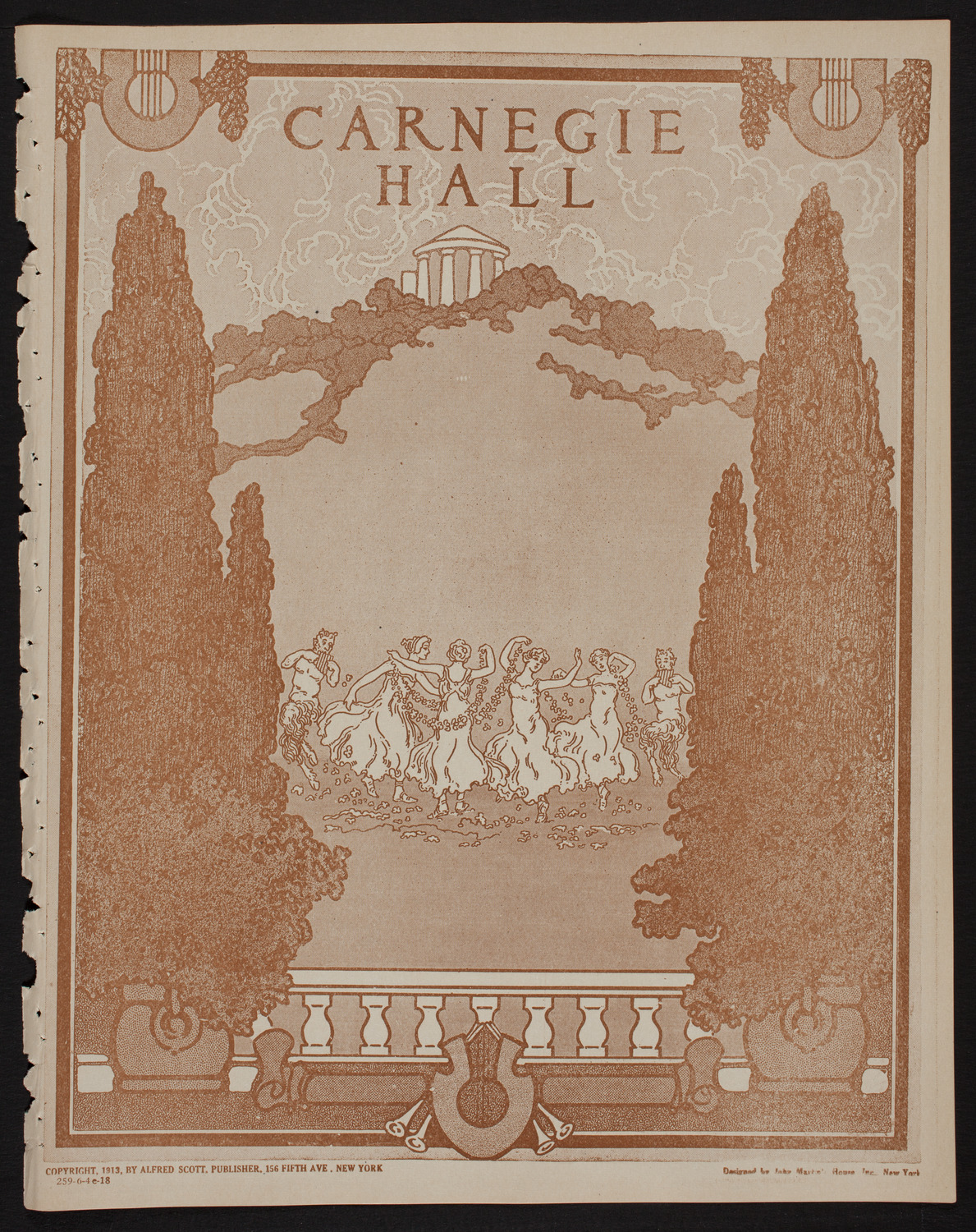 Graduation: College of Dental and Oral Surgery of New York, June 4, 1918, program page 1