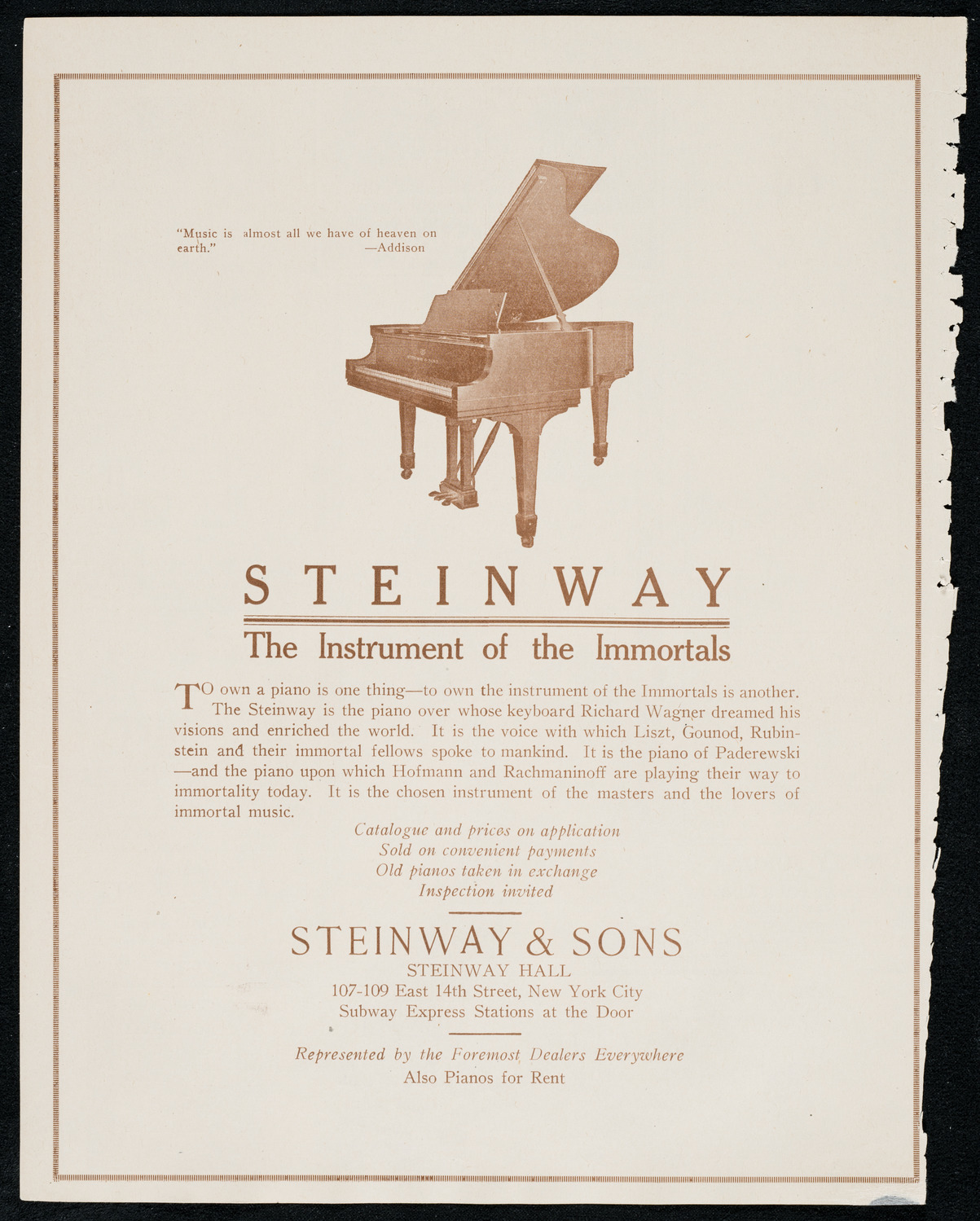 New York Philharmonic, December 31, 1920, program page 4