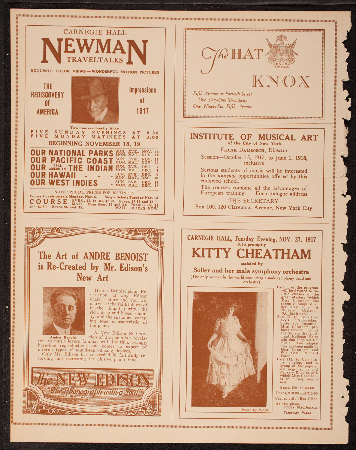 Symphony Concert for Young People, November 17, 1917, program page 2
